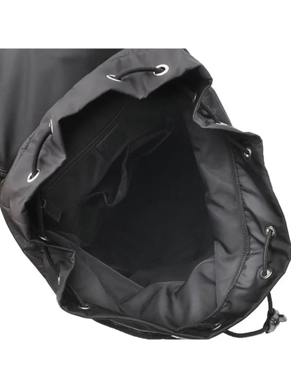 Gucci Backpack GG Nylon Guccissima Black Silver